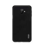 MOFI Bright Shield Series Slim TPU + PC + Cloth Hybrid Case for Samsung Galaxy J6+ – Black