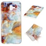 Marble Pattern IMD TPU Case for Samsung Galaxy J6+ – Style A