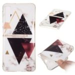 For Samsung Galaxy A7 (2018) A750 Casing [Marble Pattern] IMD TPU Case – Style A