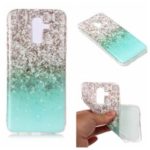 Patterned IMD Soft Matte TPU Phone Case for Samsung Galaxy J8 (2018) / On8 (India) – Glitter Powder