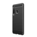 MOFI Carbon Fiber Texture Brushed TPU Case for Samsung Galaxy A9 (2018) / A9 Star Pro / A9s – Black