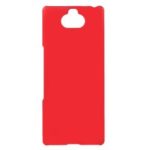 Rubberized PC Hard Case for Sony Xperia XA3 Ultra – Red