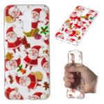 Christmas Pattern Printing TPU Jelly Mobile Case for Huawei Mate 20 Lite / Maimang 7 – Santa Claus