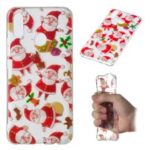 Christmas Pattern Printing TPU Jelly Mobile Case for Huawei nova 3i / P Smart Plus – Santa Claus