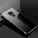 CAFELE Electroplating TPU Back Phone Casing for Huawei Mate 20 – Black