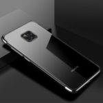 CAFELE Electroplating TPU Back Phone Case for Huawei Mate 20 Pro – Black