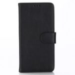 Retro Style Crazy Horse Texture Leather Magnetic Stand Wallet Case for Huawei Honor 8X – Black