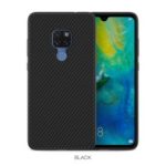 NILLKIN Synthetic Fiber Hard Plastic Case for Huawei Mate 20 – Black