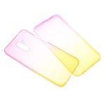 Gradient Color Front + Back 2-Piece TPU Case for Huawei Mate 20 Lite – Rose / Yellow