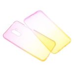 Gradient Color Front + Back 2-Piece TPU Case for Huawei Mate 20 Lite – Rose / Yellow