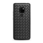 Woven Texture TPU Mobile Case [Heat Dissipation] for Huawei Mate 20 – Black