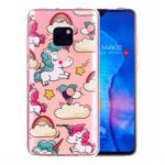 Pattern Printing Soft TPU Back Protection Case for Huawei Mate 20 – Unicorn