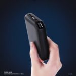 JOYROOM D-M196 Jane Series 10000mAh External Power Bank with Digital Power Display for iPhone iPad Samsung, etc – Black