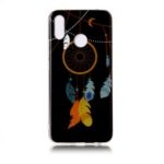 Noctilucent IMD TPU Case for Huawei P Smart+ / nova 3i – Feather Dream Catcher