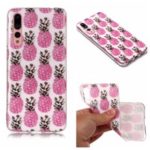Pattern Printing Matte Surface IMD TPU Case for Huawei P20 Pro – Pineapple