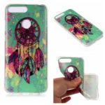 Pattern Printing Matte Surface IMD TPU Cell Phone Case for Honor 7A (with Fingerprint Sensor) / Honor 7A Pro / Enjoy 8e – Dream Catcher