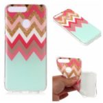 Pattern Printing Matte Surface IMD TPU Flexible Case for Honor 7A (with Fingerprint Sensor) / Honor 7A Pro / Enjoy 8e – Twill
