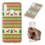 Christmas Series Pattern Printing TPU Case for Huawei P20 Lite / Nova 3e (China) – Christmas Tree and Reindeer