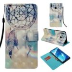 Light Spot Decor Pattern Printing Leather Flip Case for Huawei Honor 8X Max – Dream Catcher