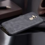 X-LEVEL Vintage Leather Coated PC Protector Cover Shell for Huawei Mate 20 Lite / Maimang 7 – Black