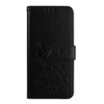 HAT PRINCE Imprinted Rose Pattern Leather Flip Case for Xiaomi Mi A2 Lite / Redmi 6 Pro – Black