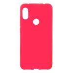 Skin-touch Matte TPU Back Phone Case for Xiaomi Redmi Note 6 Pro – Red