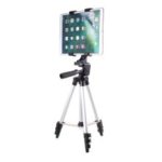 3110 Aluminum Retractable Tablet Tripod Holder with Tablet Clamp, Clamp Width: 123-200mm