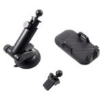 A072 X93 Car Air Vent Mount + X33 Telescopic Suction Cup Mobile Phone Bracket for iPhone Samsung Huawei Etc.