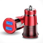 CAFELE USB 3.0 to 1 USB 3.0 and 4 USB Port Car Charger for iPhone iPad Samsung etc. – Red