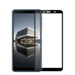 MOFI 2.5D 9H Full Size Tempered Glass Screen Protector for Samsung Galaxy A7 (2018) – Black