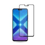 MOCOLO Silk Print Arc Edge Full Coverage Tempered Glass Screen Protector for Huawei Honor 8X – Black
