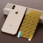 RURIHAI 0.1mm [Nano Anti-explosion] Soft PET Back Cover Protective Film for iPhone XS Max 6.5 inch
