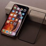 RURIHAI 4D AG Matte Tempered Glass Shield |Full Covering | Anti-fingerprint | for iPhone XS Max 6.5 inch