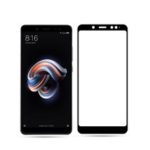 MOCOLO Silk Printing Tempered Glass Full Screen Shield for Xiaomi Redmi Note 5 Pro (Dual Camera) / Redmi Note 5 (China) – Black
