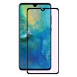 HAT PRINCE 0.2mm 9H 3D Curved Carbon Fiber Edges Full Size Anti-blue-ray Tempered Glass Screen Shield for Huawei Mate 20