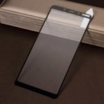 RURIHAI for Nokia 3.1 Plus [Solid Defense] Tempered Glass Screen Protector – Black
