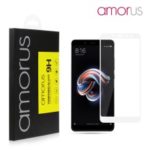 AMORUS Tempered Glass Protector Full Glue Full Screen Protector for Xiaomi Redmi Note 5 Pro (Dual Camera) / Redmi Note 5 (China) – Black