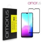AMORUS 3D Curved Anti-explosion Tempered Glass Full Screen Guard Film for Huawei Mate 20 – Black