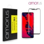 AMORUS 3D Curved Tempered Glass Anti-explosion Full Screen Protection Film for Huawei Mate 20 Pro – Black