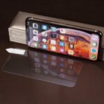 RURIHAI [Mirror] [0.26mm] [2.5D] High Aluminum Silicone Tempered Glass Screen Protector for iPhone XS/X 5.8 inch – Blue