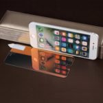 RURIHAI [Mirror] 0.26mm 2.5D High Aluminum Silicone Tempered Glass Screen Protector for iPhone 6s Plus / 6 Plus – Red