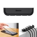 BASEUS for iPhone XR 6.1 inch Screen Film Installation Tool and Cable Bundle Auxiliary – Black