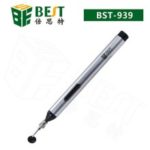 BEST BEST-939 Vacuum Suction Pen IC Absorb Chip Tool Easy Pick-up with 3 Suction Headers