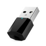 AUX Bluetooth Transmitter V4.2 for TV APTX PC Bluetooth Adapter Speakers, USB for 3.5mm Headphones Wireless Audio Transmitter