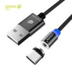 WSKEN X-cable Series 5V/1.5A Magnetic Type-C USB Charging Cable for Samsung HTC LG – Black