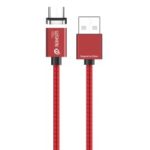 WSKEN X1 Magnetic Type-C USB Data Sync Charging Cable for Samsung HTC Huawei – Red