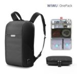 WIWU OnePack BackPack Laptop Business Travel Shoulder Bag with USB Charging Port – Black