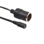 12-24V Female Car Cigarette Lighter Socket to DC5521 Female Power Adapter Cable