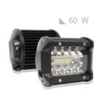 2Pcs/Set 60W LED Work Light Bar Combo Beam Off-Road Driving Fog Lights Headlight Lamp