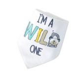 Cotton Strong Absorbent Triangle Baby Bibs Soft Baby Drool Bibs – Words and Bear